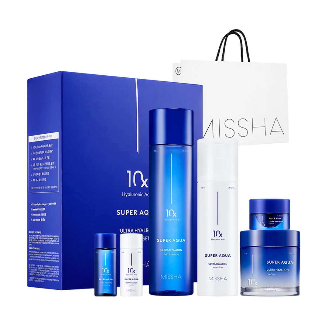 MISSHA Super Aqua Ultra Hyalron Anti - aging Set 10X Type 3 | Lakinza K - beauty Canada