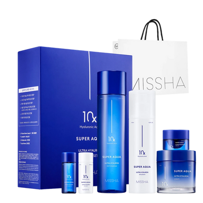 MISSHA Super Aqua Ultra Hyalron Anti - aging Set 10X Type 3 | Lakinza K - beauty Canada