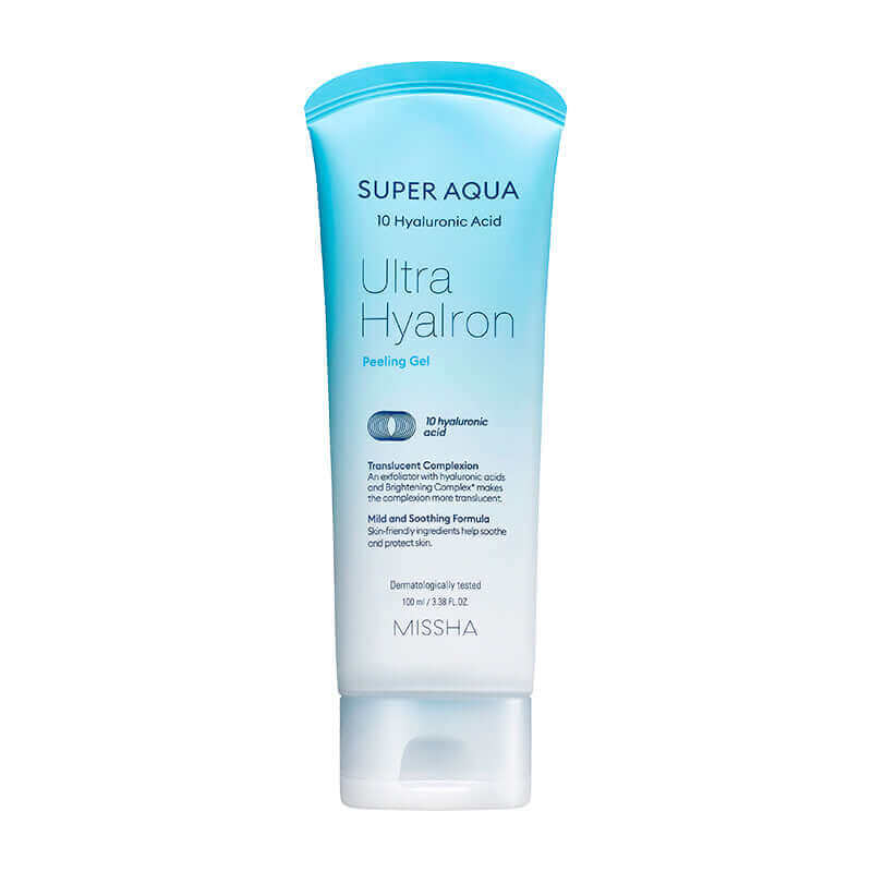 MISSHA Super Aqua Ultra Hyalron Peeling Gel 100ml Lakinza K-beauty