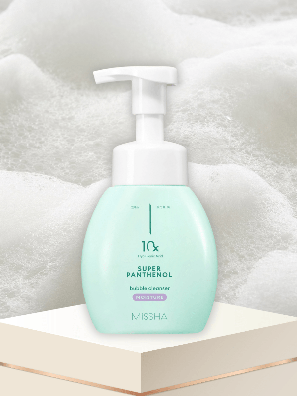 MISSHA Super Panthenol Bubble Cleanser 200ml - Moisture