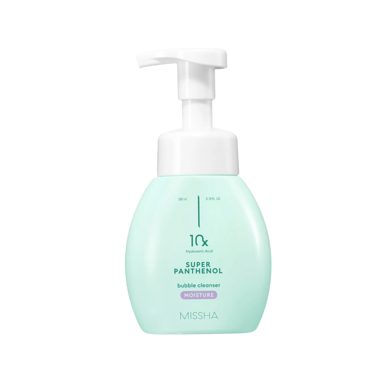 MISSHA Super Panthenol Bubble Cleanser 200ml - Moisture Lakinza K-beauty