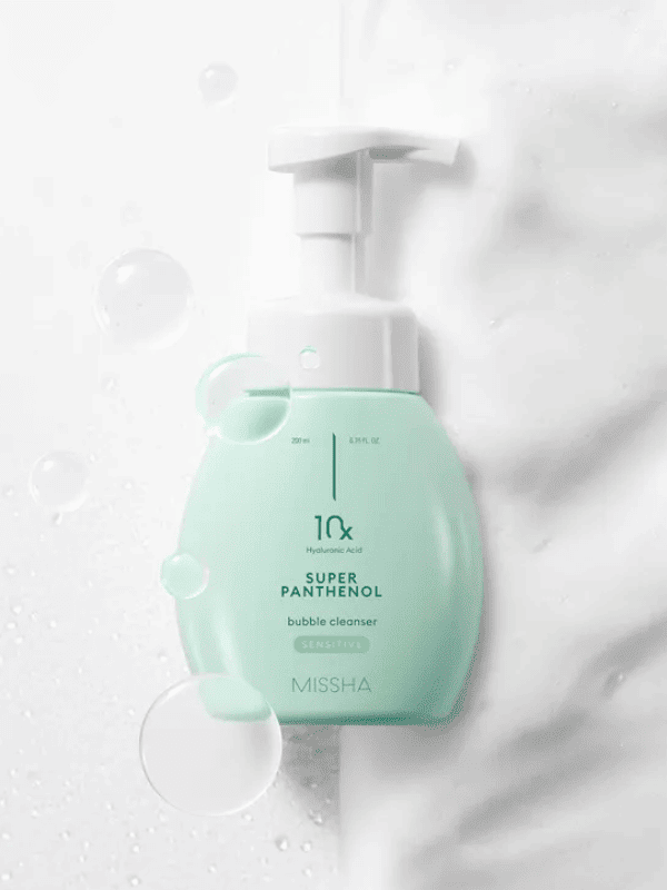 MISSHA Super Panthenol Bubble Cleanser 200ml - Sensitive Lakinza K-beauty