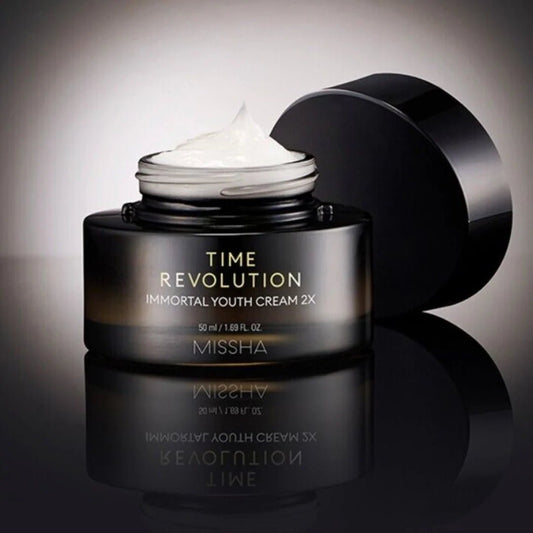 MISSHA Time Revolution Immortal Youth Cream 2X 50ml | Lakinza K - beauty Canada