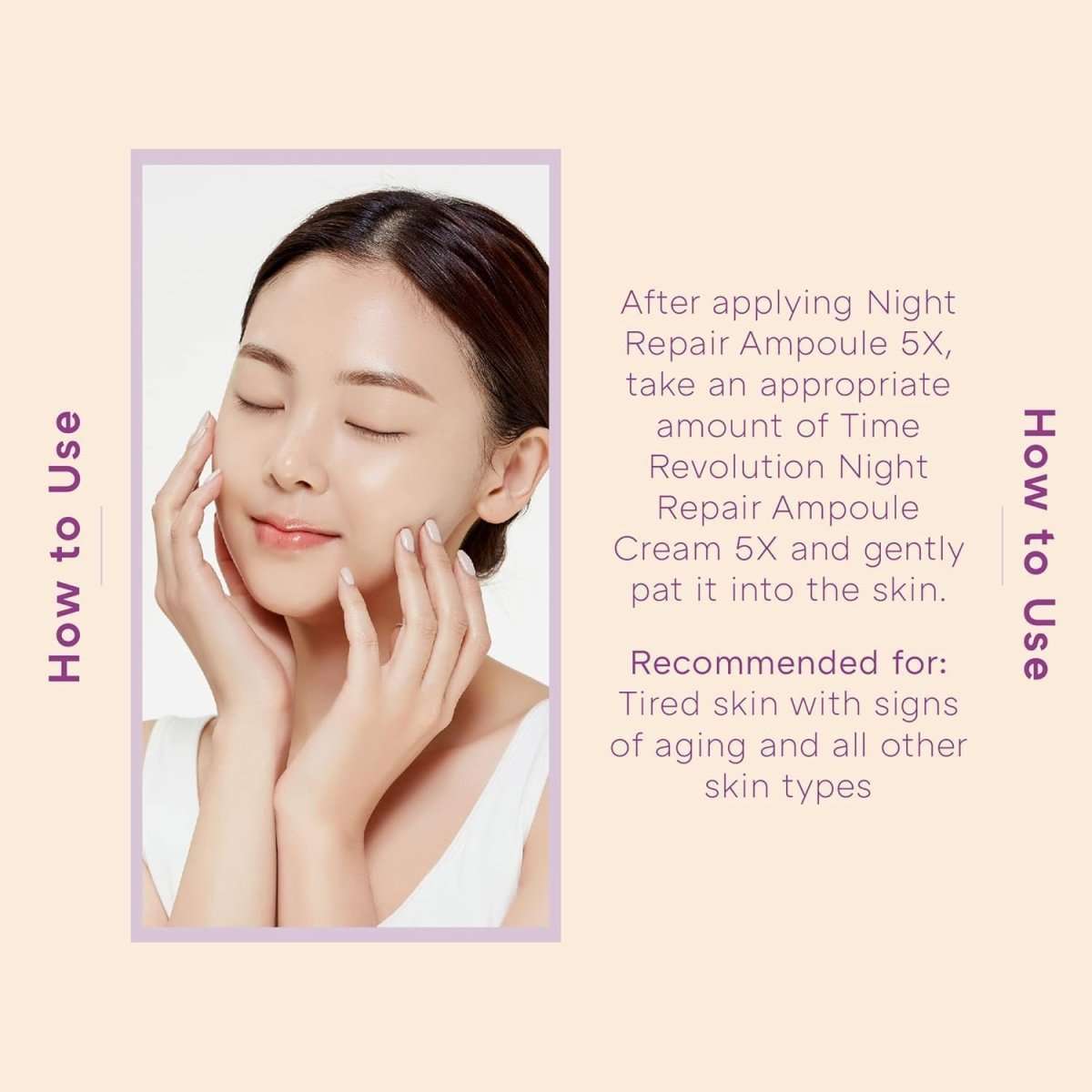 MISSHA Time Revolution Night Ampoule Cream 5X 50ml Lakinza K-beauty
