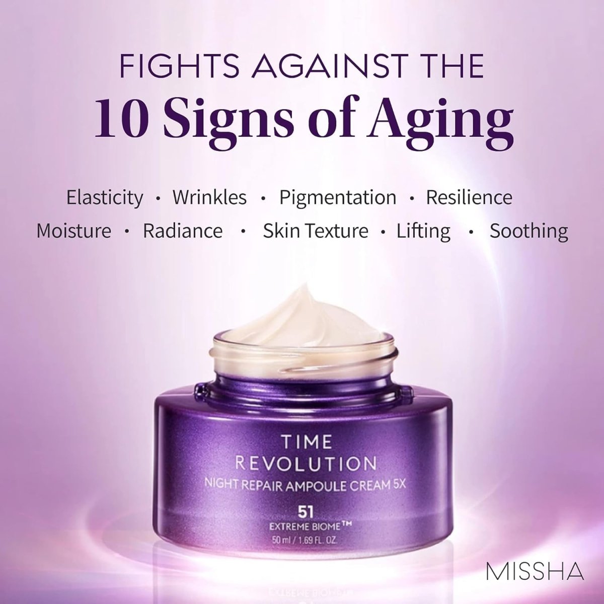 MISSHA Time Revolution Night Cream & Mask Set | Lakinza K - beauty Canada