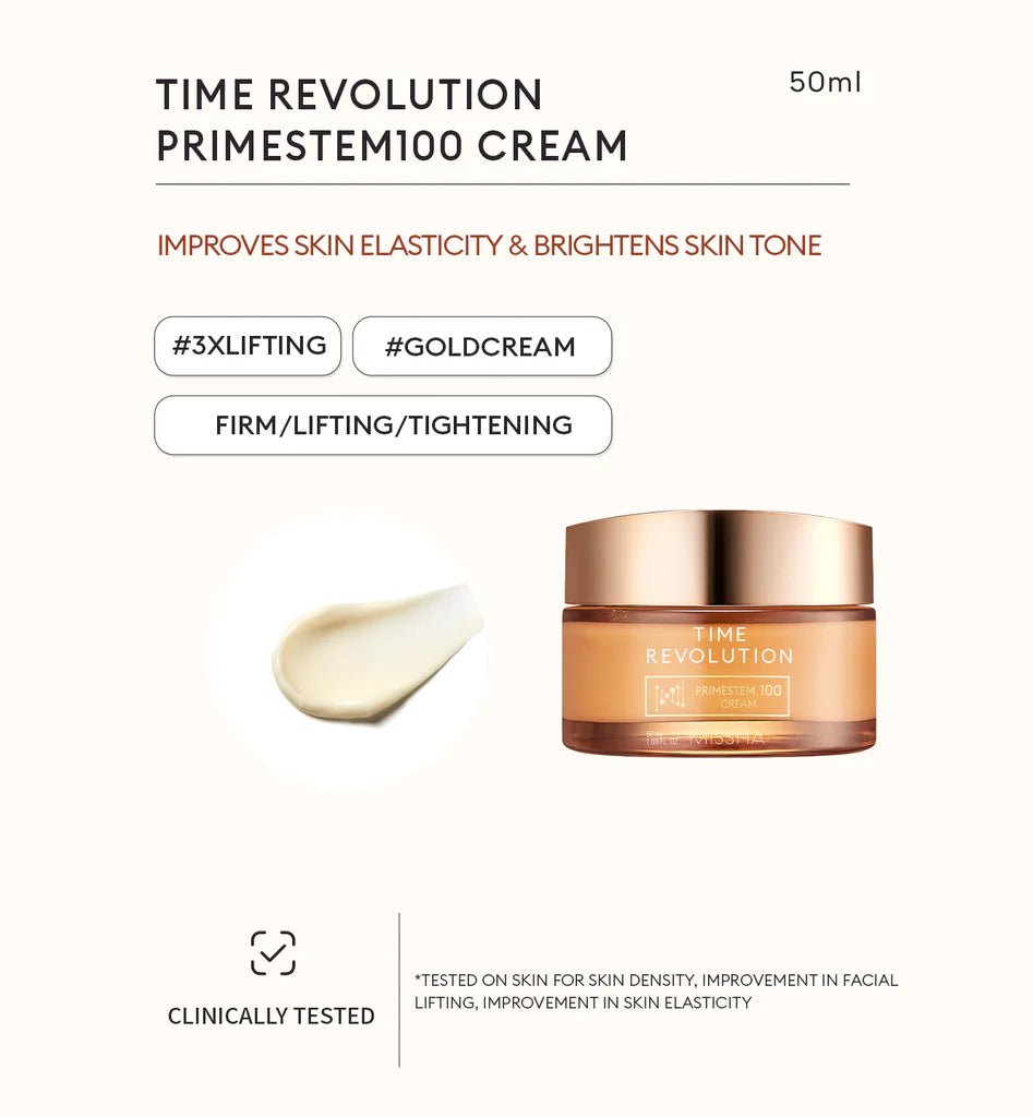 MISSHA Time Revolution Primestem100 Cream 50ml Lakinza K-beauty