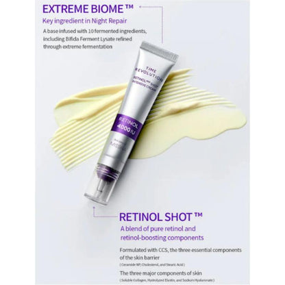 MISSHA Time Revolution Retinol 4000 Shot Intensive Cream 25ml | Lakinza K - beauty Canada