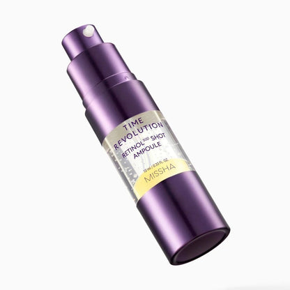 MISSHA Time Revolution Retinol 500 Shot Ampoule 10ml | Lakinza K - beauty Canada