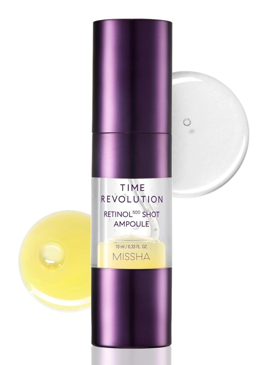 MISSHA Time Revolution Retinol 500 Shot Ampoule 10ml | Lakinza K - beauty Canada