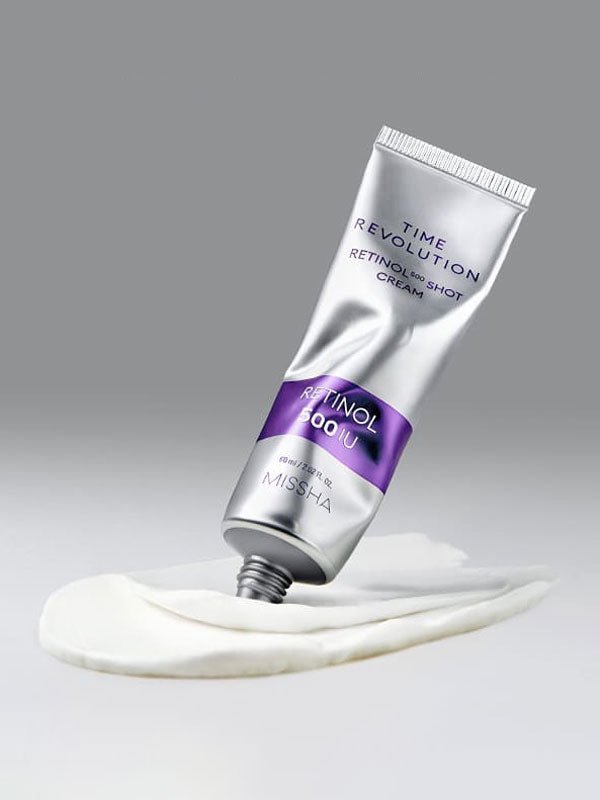 MISSHA Time Revolution Retinol 500 Shot Cream 60ml Lakinza K-beauty