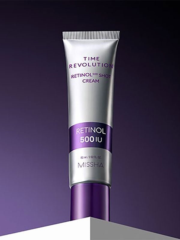 MISSHA Time Revolution Retinol 500 Shot Cream 60ml Lakinza K-beauty