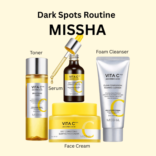 Missha Ultimate Dark Spots Routine Lakinza K-beauty
