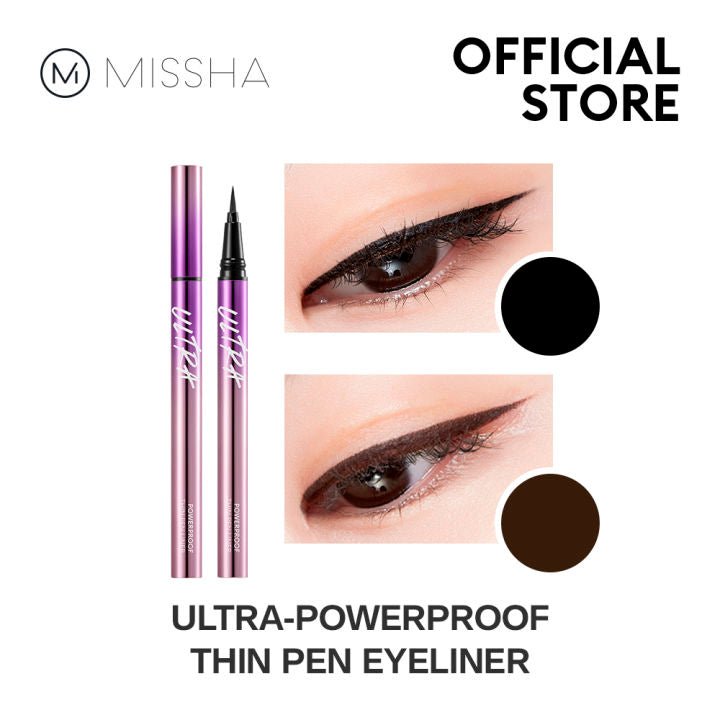 MISSHA Ultra Powerproof Pencil Liner Lakinza K-beauty