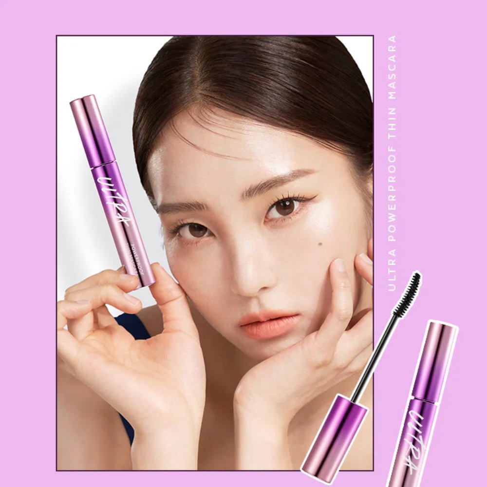 MISSHA Ultra Powerproof Thin Mascara Curling & Lengthening 9g Lakinza K-beauty