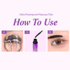 MISSHA Ultra Powerproof Thin Mascara Curling & Volumizing 9g | Lakinza K - beauty Canada