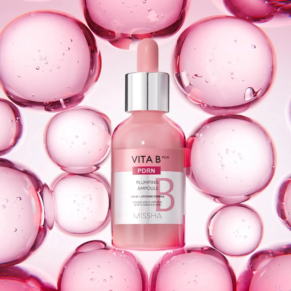 MISSHA Vita B Plus PDRN Plumping Ampoule 30ml Lakinza K-beauty