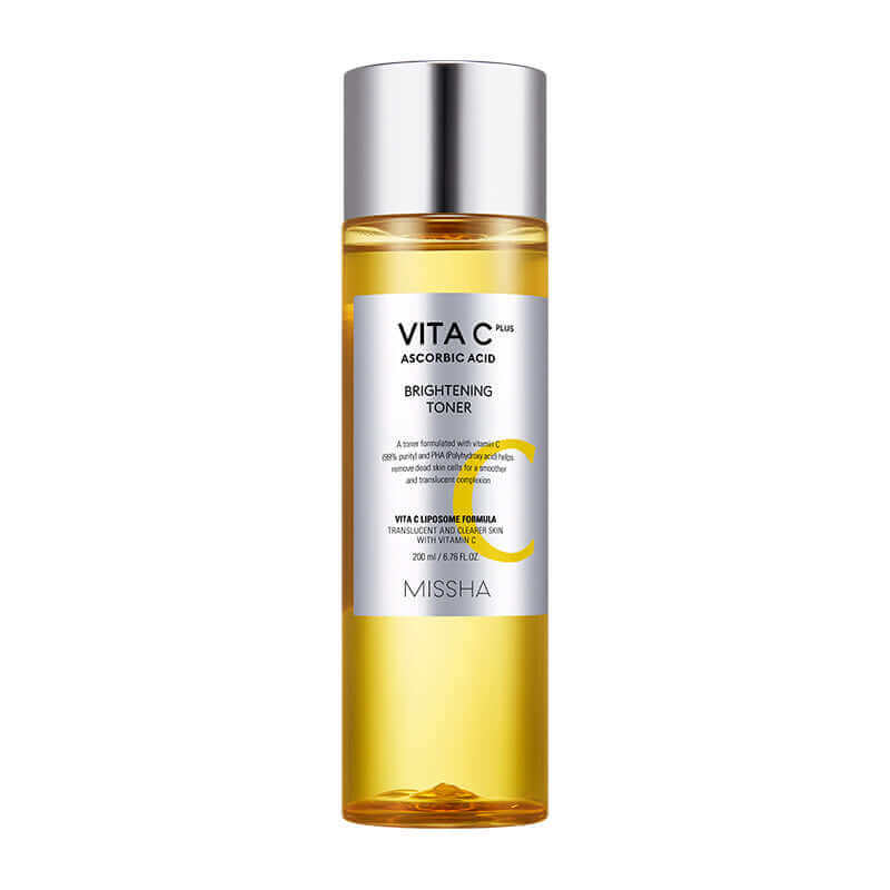 MISSHA Vita C Plus Brightening Toner 200ml Lakinza K-beauty