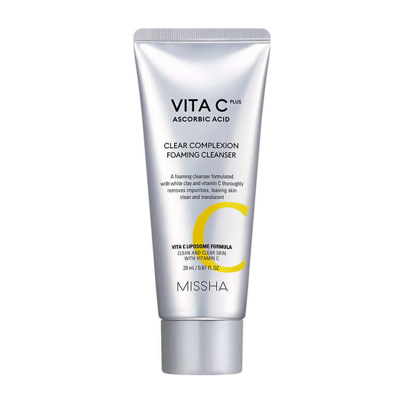 MISSHA Vita C Plus Clear Complexion Foaming Cleanser 120ml Lakinza K-beauty