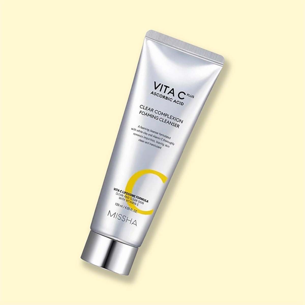 MISSHA Vita C Plus Clear Complexion Foaming Cleanser 120ml Lakinza K-beauty
