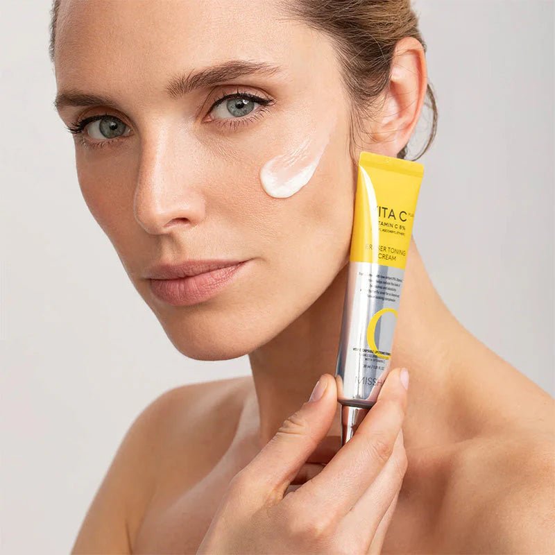 MISSHA Vita C Plus Eraser Toning Cream 30ml Lakinza K-beauty