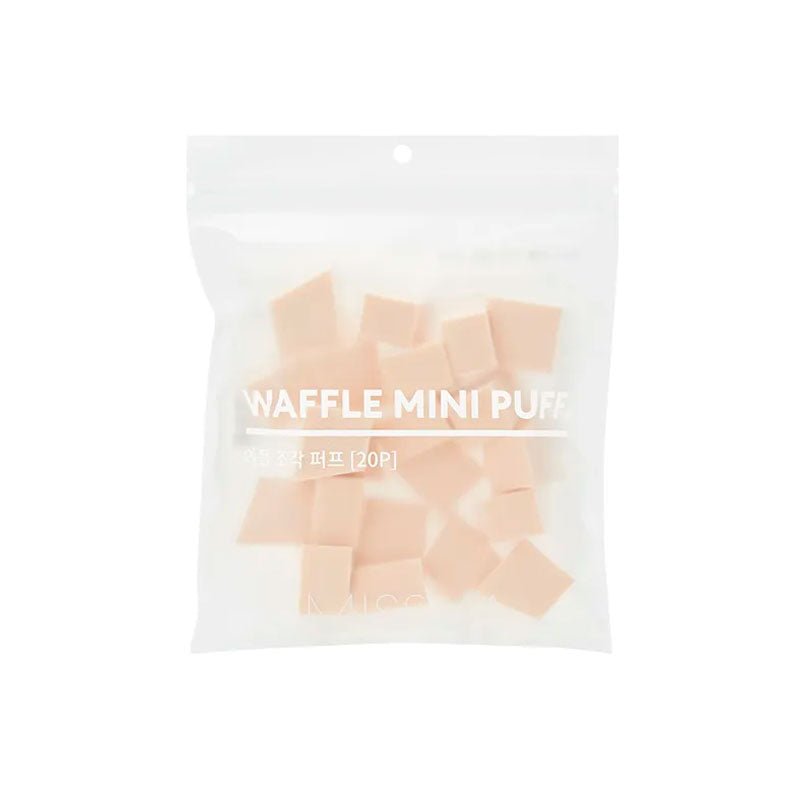 MISSHA Waffle Mini Puff 20pcs Lakinza K-beauty
