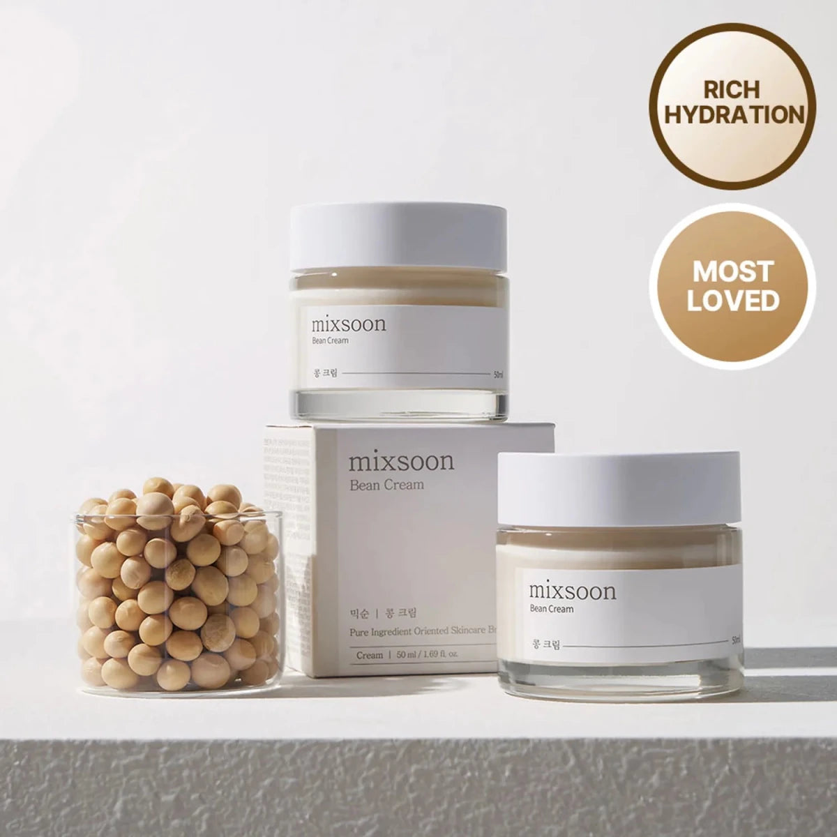 Mixsoon Bean Cream 50ml Lakinza K-beauty