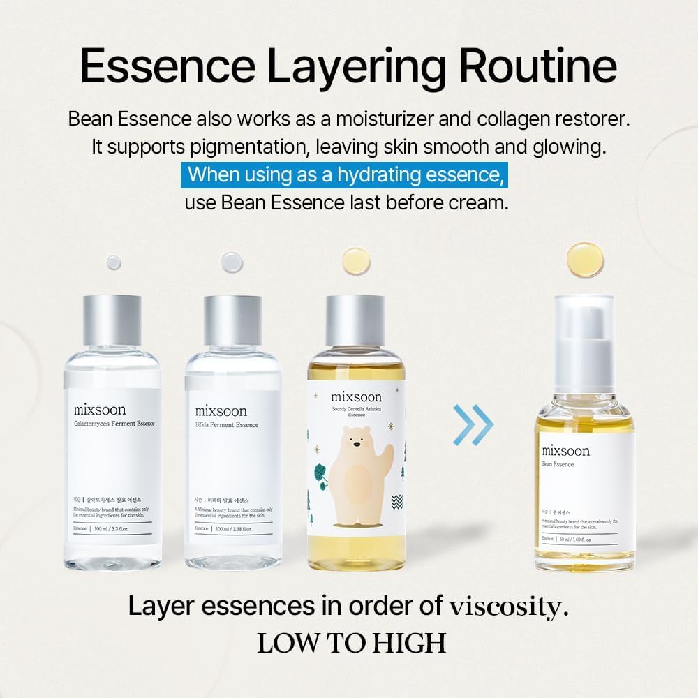 Mixsoon Bean Essence 50ml | Lakinza K - beauty Canada