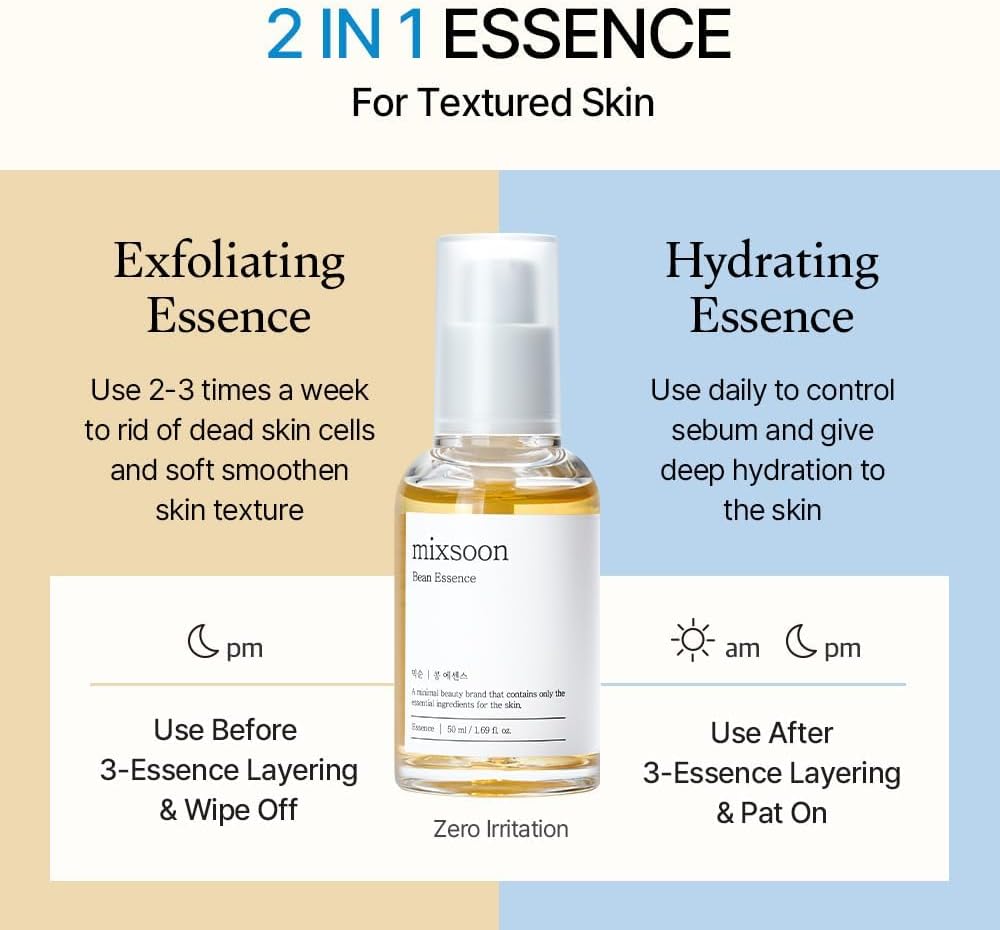 Mixsoon Bean Essence 50ml | Lakinza K - beauty Canada