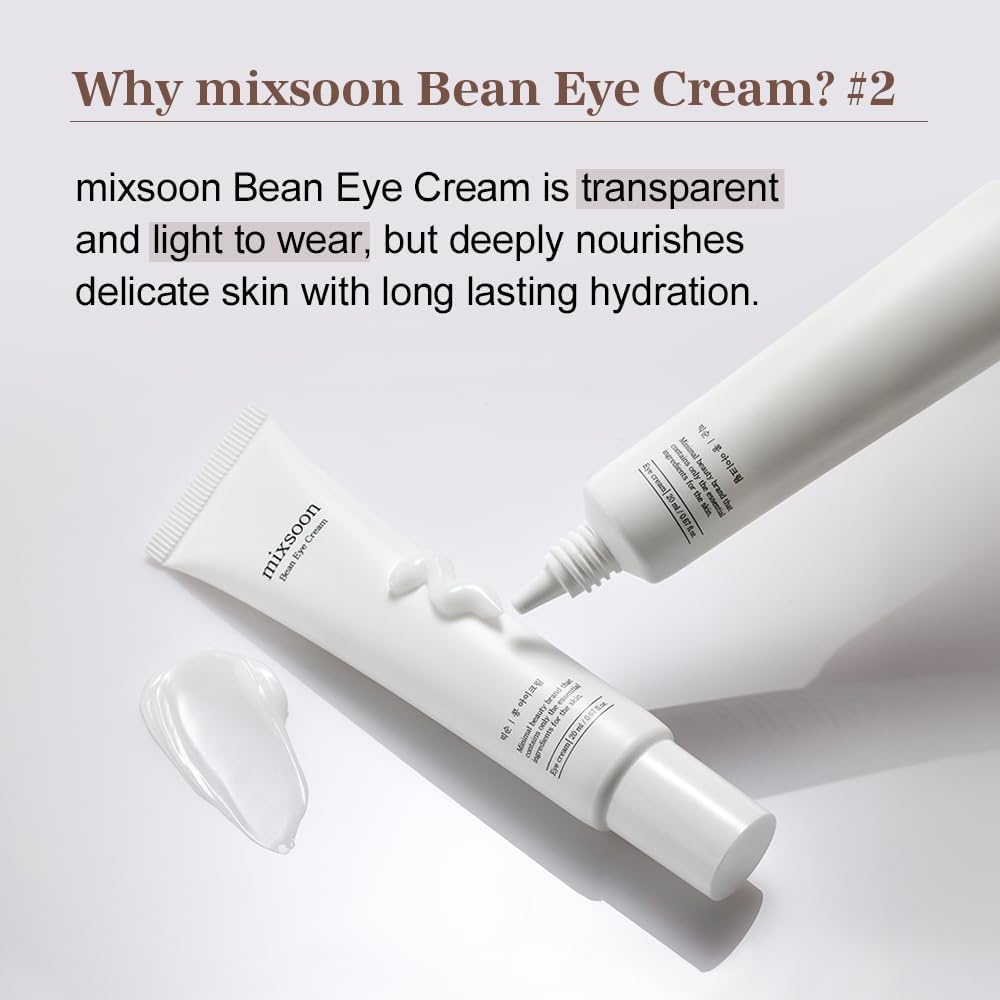Mixsoon Bean Eye Cream 20ml Lakinza K-beauty