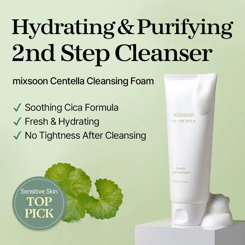 Mixsoon Centella Cleansing Foam 150ml | Lakinza K - beauty Canada