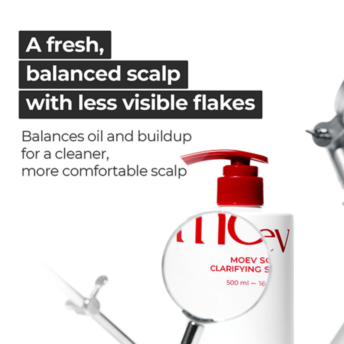 MOEV Scalp Clarifying Shampoo 500ml Lakinza K-beauty