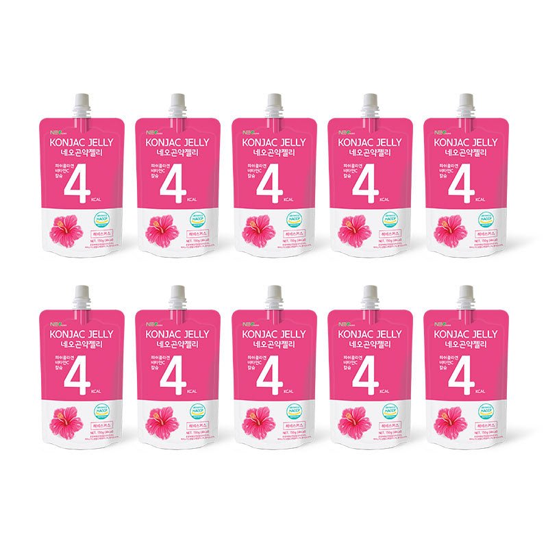 Neo Konjac Jelly Hibiscus 150g Lakinza K-beauty