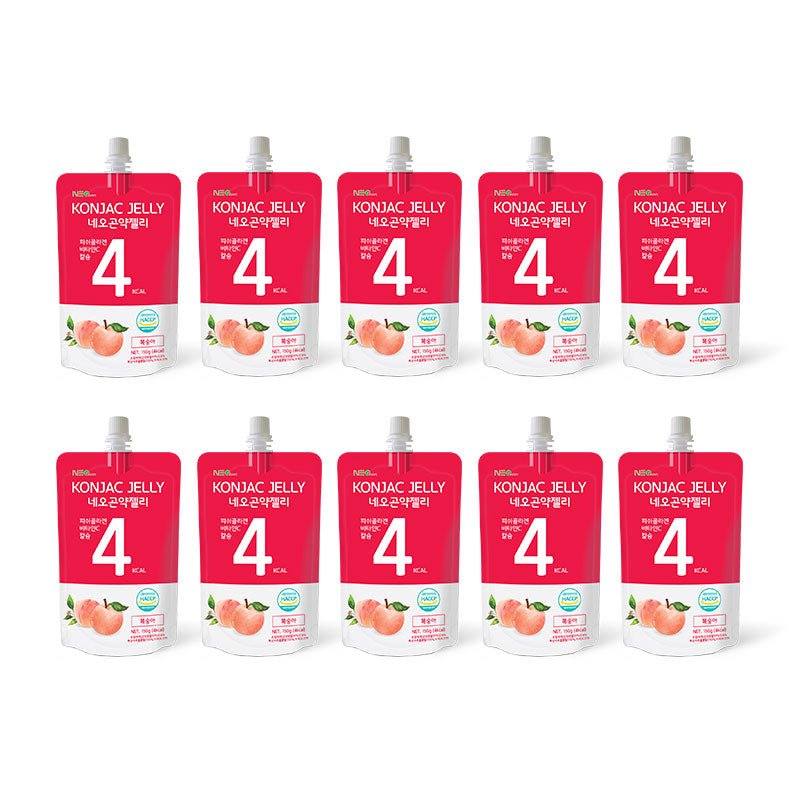 Neo Konjac Jelly Peach 150g Lakinza K-beauty