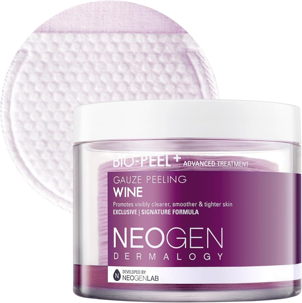 Neogen Bio Peel Gauze Peeling Wine 30pcs / 200ml | Lakinza K - beauty Canada