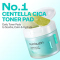 Numbuzin No.1 Centella Re - Leaf Green Toner Pad 190ml / 70pads | Lakinza K - beauty Canada