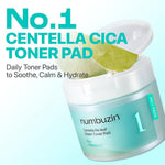 Numbuzin No.1 Centella Re-Leaf Green Toner Pad 190ml / 70pads Lakinza K-beauty