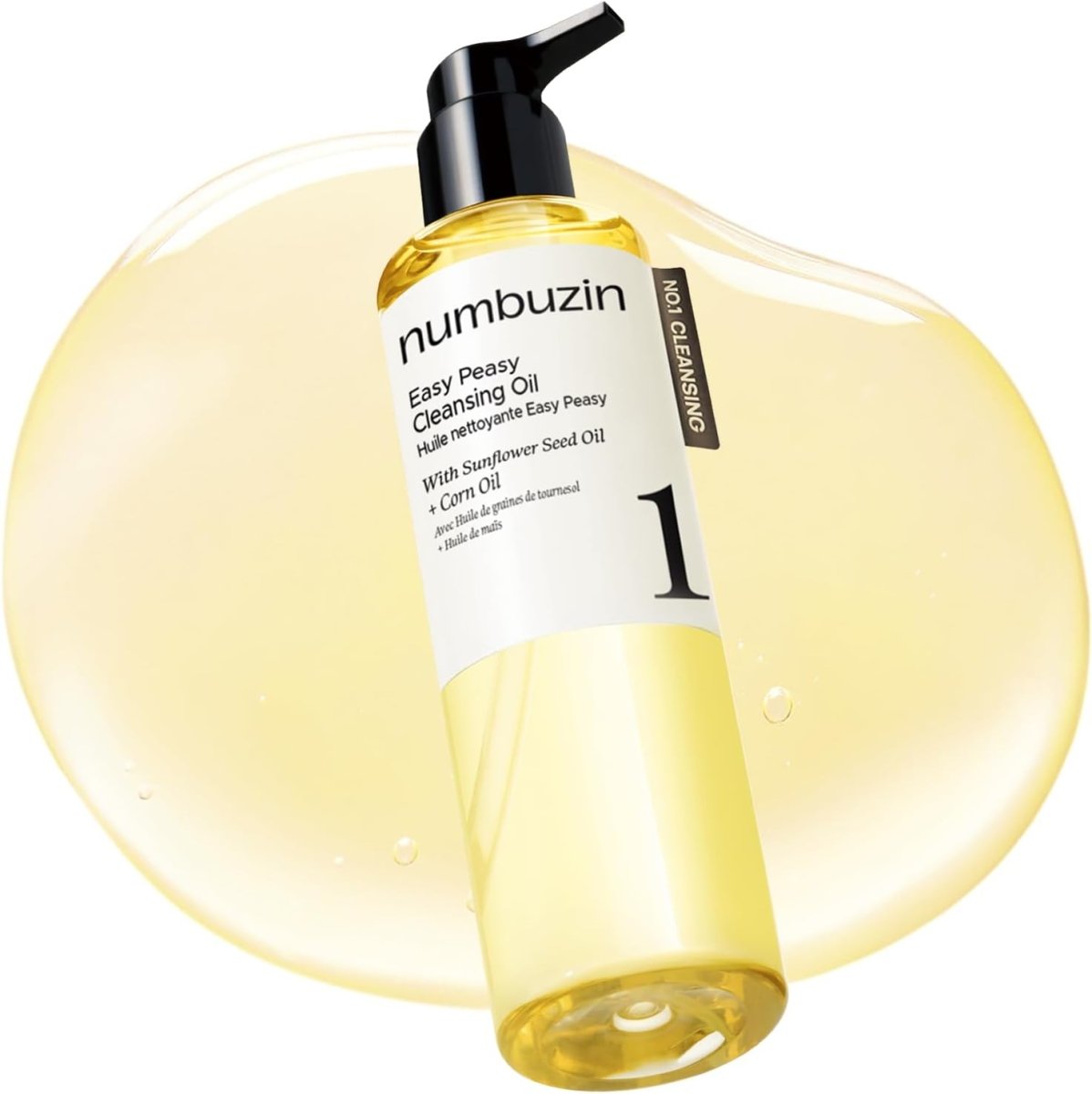 Numbuzin No.1 Easy Peasy Cleansing Oil 200ml Lakinza K-beauty