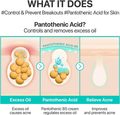 Numbuzin No.1 Pantothenic B5 Active Soothing Cream 80ml | Lakinza K - beauty Canada