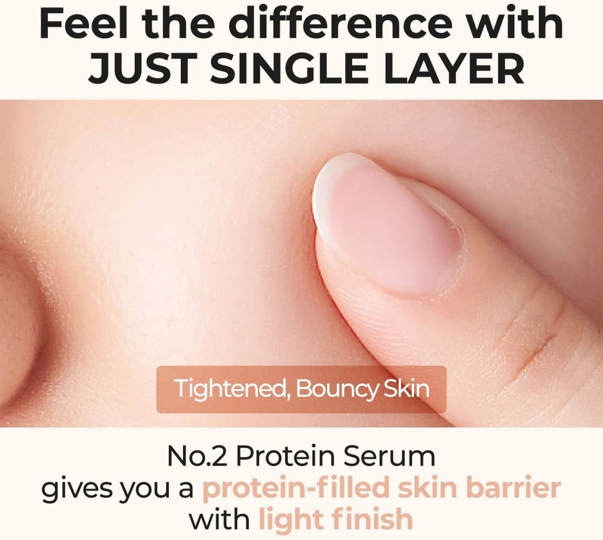 Numbuzin No.2 Protein 43% Creamy Serum 50ml | Lakinza K - beauty Canada