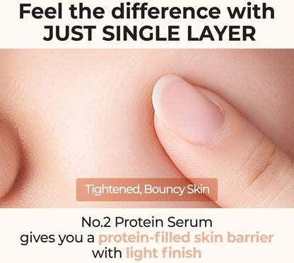 Numbuzin No.2 Protein 43% Creamy Serum 50ml | Lakinza K - beauty Canada