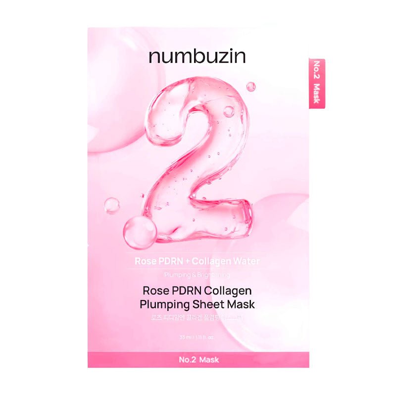 numbuzin No.2 Rose PDRN Collagen Plumping Sheet Mask 33ml