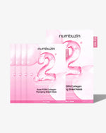 Numbuzin No.2 Rose PDRN Collagen Plumping Sheet Mask 33ml Lakinza K-beauty