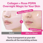 Numbuzin No.2 Rose PDRN Collagen Plumping Sheet Mask 33ml | Lakinza K - beauty Canada
