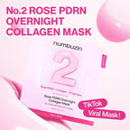 Numbuzin No.2 Rose PDRN Overnight Collagen Mask 37ml | Lakinza K - beauty Canada