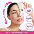 Numbuzin No.2 Rose PDRN Overnight Collagen Mask 37ml | Lakinza K - beauty Canada