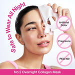 Numbuzin No.2 Rose PDRN Overnight Collagen Mask 37ml Lakinza K-beauty