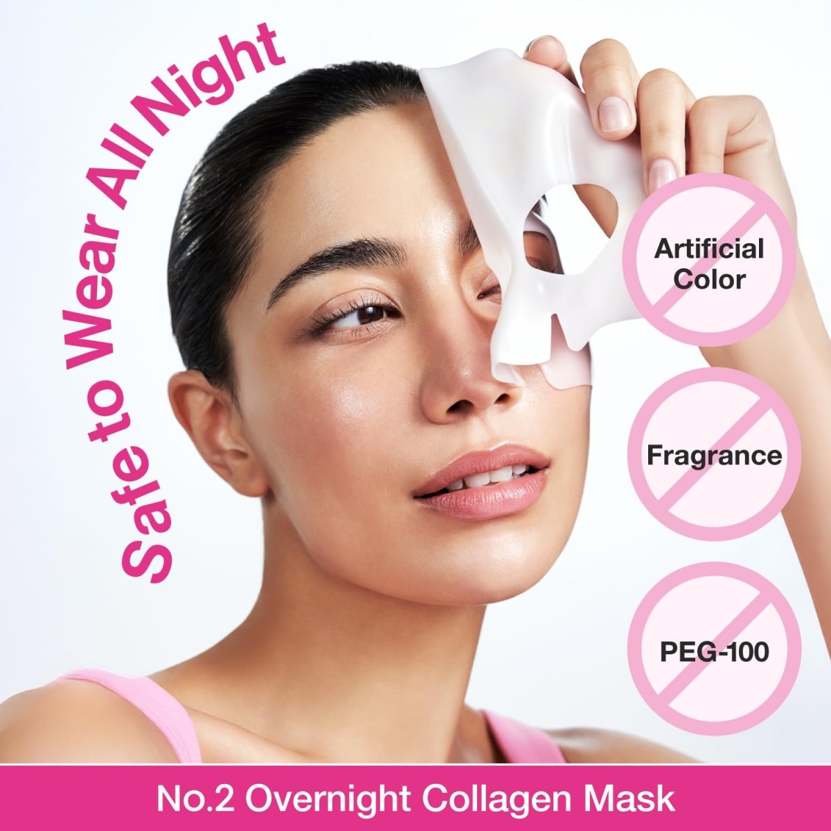 Numbuzin No.2 Rose PDRN Overnight Collagen Mask 37ml | Lakinza K - beauty Canada