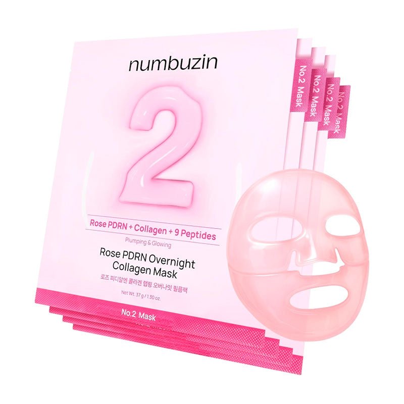 numbuzin No.2 Rose PDRN Overnight Collagen Mask 37ml | Lakinza K - beauty Canada