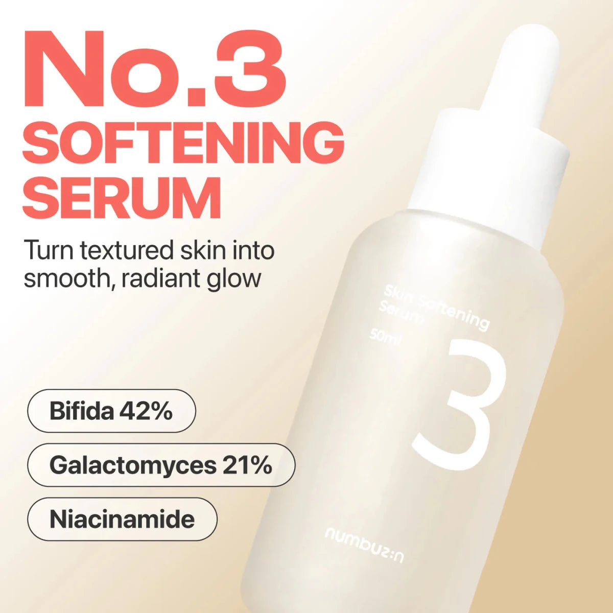 Numbuzin No.3 Bodlebodle Repair Serum 50ml Lakinza K-beauty