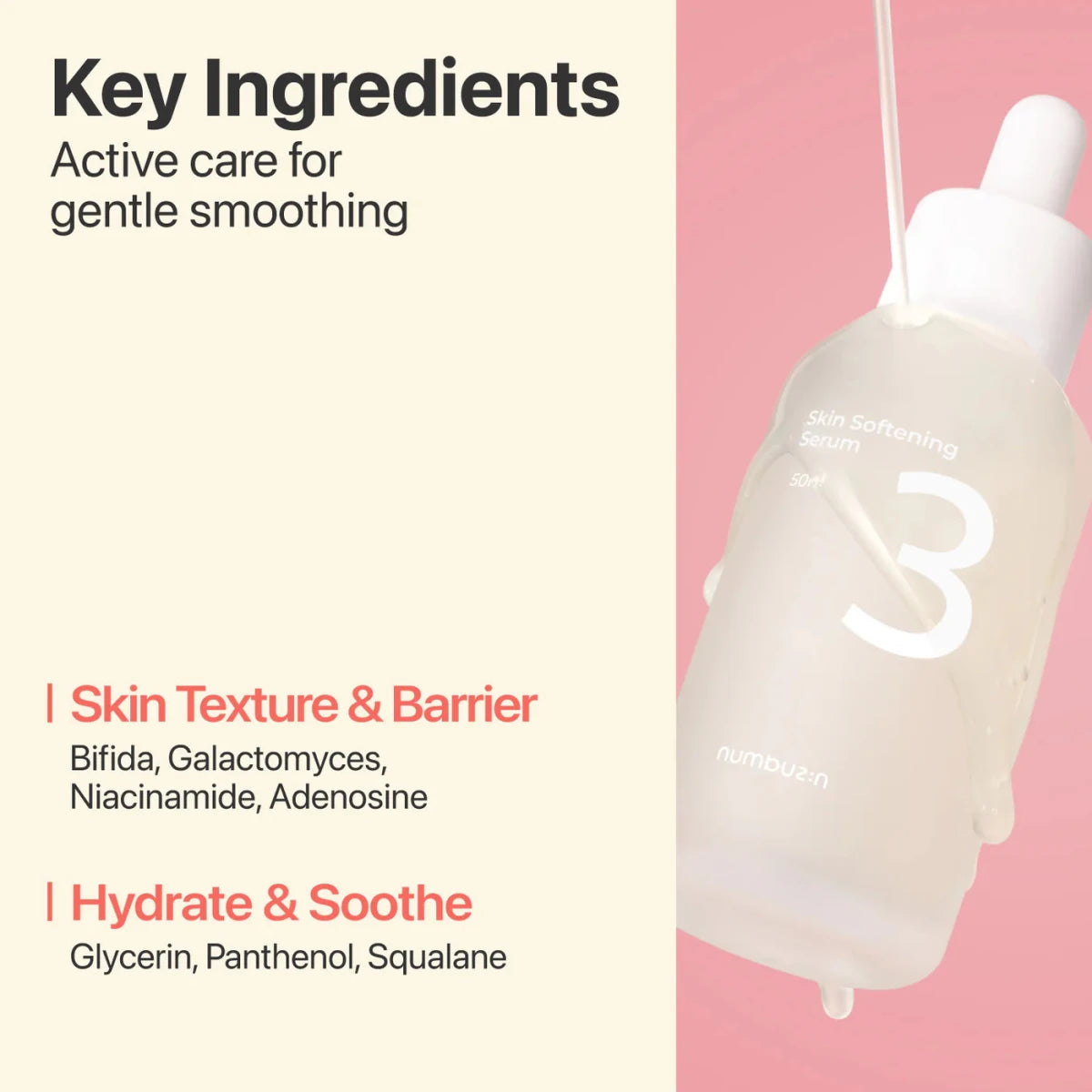 Numbuzin No.3 Bodlebodle Repair Serum 50ml Lakinza K-beauty